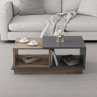 Produktbild von Skye Decor, Consept - Anthracite, Couchtische, Anthrazit, 90 x 36 x 45 cm