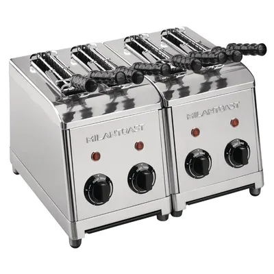 Immagine prodotto di MILANTOAST-Toaster mit 4 Edelstahlzangen 220-240 V 50/60 Hz 2,68 kW