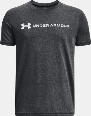 Produktbild von Under Armour T-Shirt UA B LOGO WORDMARK SS-BLK YSM