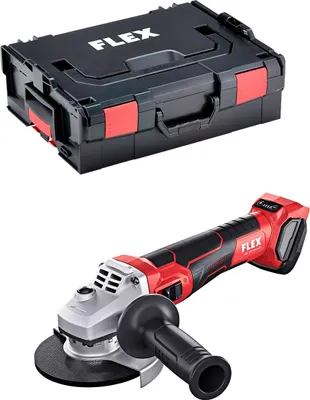 Produktbild von Flex LBE 125 18.0-EC, 9000 RPM, 12,5 cm, Akku, 8 Ah, 1,85 kg, Bürstenloser Motor