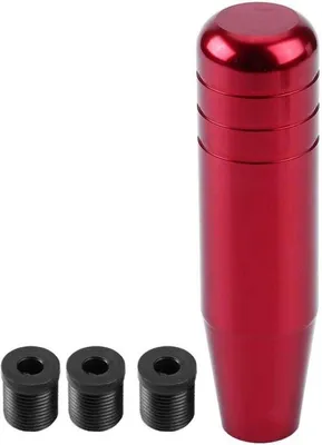 Produktbild von Aluminium-Handgriff für Schaltwippen 13 cm rot.