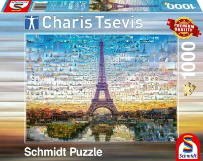 Zdjęcie produktu dla 1000 elementów – puzzle Schmidt Spiele „Charis Tsevis Paris“ 59580