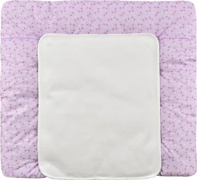 Produktbild von Baby-Delux Wickelauflage  70x75 inkl. abnehmbarer Frotteeauflage Birds Wickelunterlage Wickelkommode, Wickeltisch Baumwolle waschbar