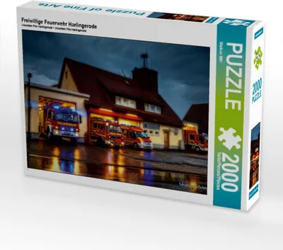 Produktbild von Calvendo Freiwillige Feuerwehr Harlingerode 2000 Teile Puzzle quer 900x670mm, Will Markus; 7402802