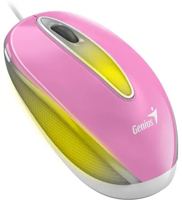 Produktbild von Genius DX-Mini Kabelgebundene Maus 1000 DPI rosa