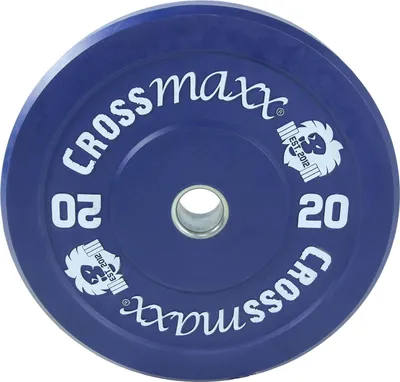 Produktbild von Lifemaxx Crossmaxx Bumper Plate 20 kg BLAU - 50 mm