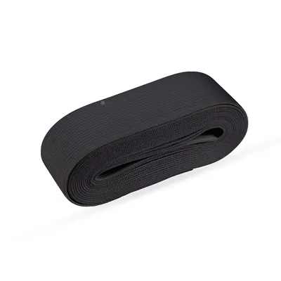 Produktbild von Gummiband 3,0cm x 2,5m Schwarz – elastisch, reißfest, weich, hochwertiges Material 88% Elastodien 12% Polyester, Näh- und Bastelprojekte, DIY Kleidung