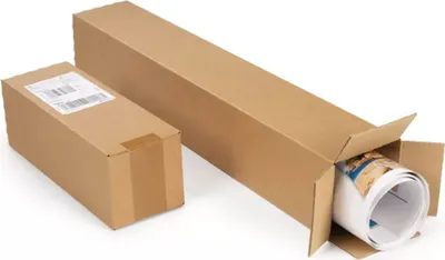 Produktbild von 20 Verpackungskartons länglich 31 x 10.5 x 10.5 cm - Einwellig