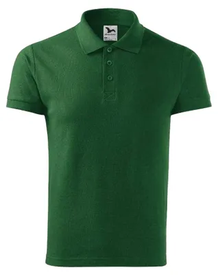 Produktbild von Malfini - Poloshirt für Herren, Dicke Baumwolle PP10016 (M) (Flaschengrün)