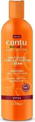 Produktbild von Cantu Moisturizing Curl Activator Cream 355ml, Haarcreme, Frauen, Lockiges Haar, 355 ml, Anti-Frizz, Glanz, Glättend, 1 Stück(e)