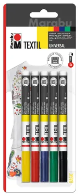 Produktbild von Marabu Textil Painter Set 5x 1-2 mm