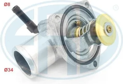 Produktbild von ERA Thermostat Kühlmittel 92°C für OPEL Astra G CC (T98) Zafira A (T98) Astra G Caravan (T98) ASTRA G Cabriolet (F67) Astra G Coupe (T98)