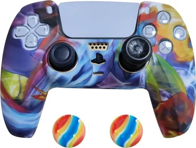 Produktbild von König Design Hülle kompatibel mit PlayStation PS5 Kunststoff Full Cover Handyhülle - Case Motiv 20