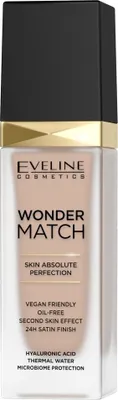 Obrázok produktu pre Eveline Cosmetics Wonder Match – make-up, dlhotrvajúci efekt, krytie, Odtieň 35 sunny beige