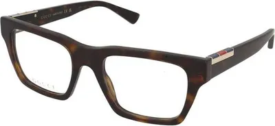Produktbild von Gucci Brillen GG1889O 006 Havana Kunststoff Vollrandgestelle mit UV-Filter und Antireflexionsschicht
