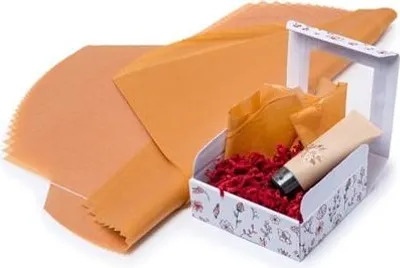 Obrázok produktu pre Tkaninový papier 38 x 50 cm lososovo ružový – 100 listov