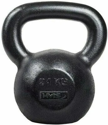 Obrázok produktu pre HMS KZG24 24 kg Black Kettlebell
