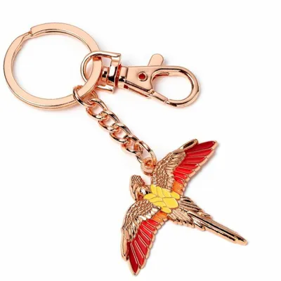 Zdjęcie produktu dla Harry Potter - Fawkes Brelok do Kluczy - Oficjalny Produkt The Carat Shop
