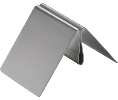 Produktbild von Prospekt-/Menükartenhalter 100 mm Edelstahl