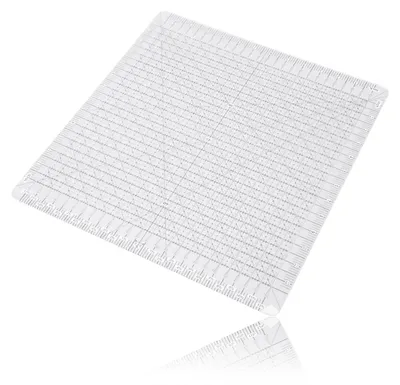 Productafbeelding van Transparante quilt-sjabloonliniaal voor naaien en quilten