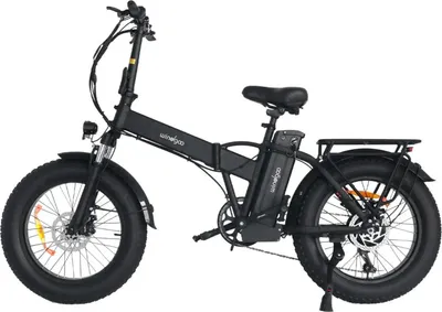 Produktbild von Windgoo F21 Pro Elektrisches Fahrrad - Motor 250W Batterie 48V 12.5Ah 20x4.0 Zoll Fett - Schwarz