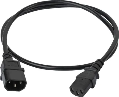 Produktbild von DAP IEC C13 Female to IEC C14 Male 3x 1.0 mm² 5 m