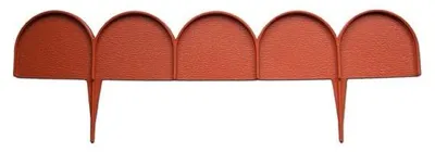 Obrázek produktu pro Prosperplast Plastový zahradní obrubník hnědý 10 m, 90 mm GARDEN LINE IKRA-R222
