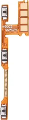 Obrázek produktu pro Clappio, ohebný kabel napájení a tlačítka hlasitosti pro Xiaomi Redmi Note 8T, černý