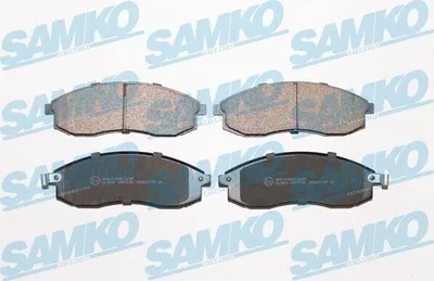 Produktbild von SAMKO Bremsbeläge Satz Vorne Bremsklötze für MITSUBISHI L 200 (K7T, K6T) 5SP1030