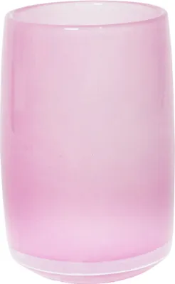 Produktbild von Glasvase Zylinder 20 cm rosa