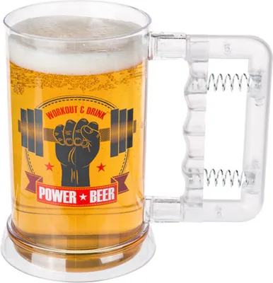 Produktbild von Kunststoff Bierkrug Power Beer