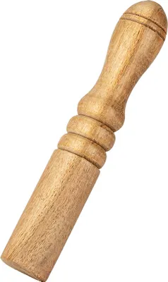 Produktbild von 15cm Klangstab aus Echtholz für tibetische Klangschalen – perfekt für Meditation