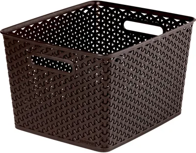 Image de Boîte de rangement RATTAN "Y" STYLE L marron 03612-210