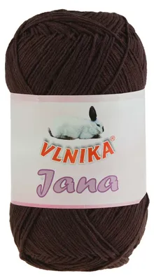 Produktbild von 100g Strickgarn Jana Häkelgarn Strickwolle Häkelwolle Baby-Wolle, Farbauswahl, Farbe:braun