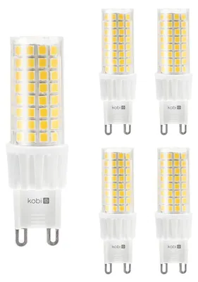 Produktbild von Kobi G9 LED-Kapsellampe 6W 600lm 3000K warmweiß 5 Stück