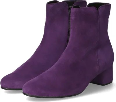 Produktbild von Gabor Damen Ankle Boots/Stiefeletten Lila Rauleder Größe: 4