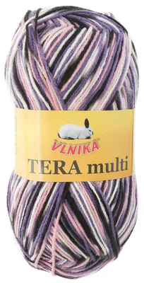 100g Strickgarn Häkelgarn TERA MULTI, Farbwahl - mehrfarbig bunt Farbverlauf