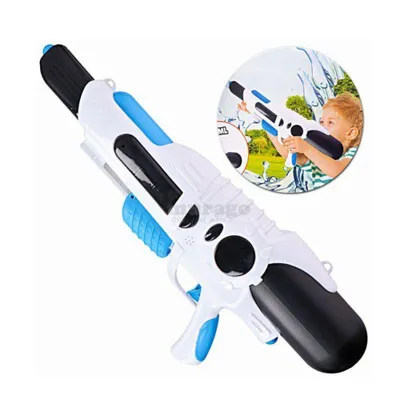 Produktbild von Sena Wasserpistole XXL Spritzkanone Kinder 2 Stk, Spritzpistole 66cm Wasserspritzpistole (für Kinder & Erwachsene Garten Spielzeug Sommerspielzeug