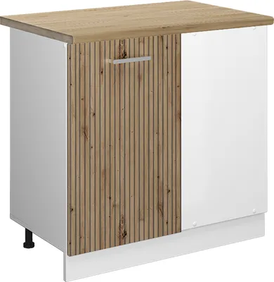 Immagine prodotto di Mobile ad angolo cucina Vicco R-Line Rovere artigianale 86 cm , PL Rovere, Model 49183