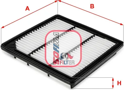 Produktbild von Luftfilter SOFIMA S 3652 A für FIAT Freemont (345) Filtereinsatz