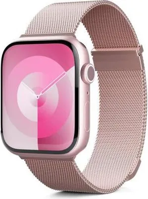Immagine prodotto di Epico Milanese+ per Apple Watch SE/Series 1-9 (42/44/45mm)/10 (46mm)/Ultra (49mm) - oro rosa