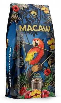 Produktbild von Blue Orca Coffee MACAW 1kg Kaffeebohnen – 100% Arabica – Frisch Gerösteter Premium Kaffee aus Kolumbien