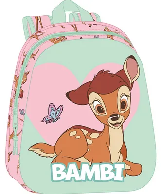 Produktbild von Safta 3d Bambi Rucksack Rosa Rosa One Size