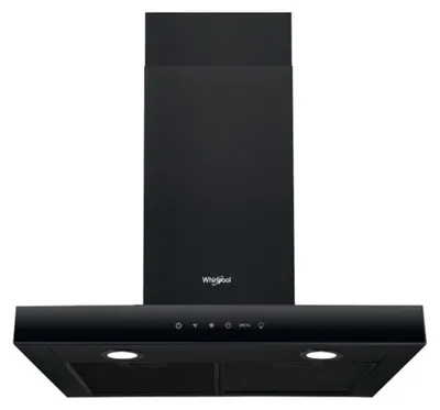 Image de Hotte de Cuisine Whirlpool 581 m³/h Noire - WHBS62FLTK