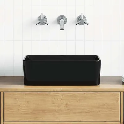 Immagine prodotto di vidaXL Lavabo 40 x 30 x 13 cm in Vetroceramica nera