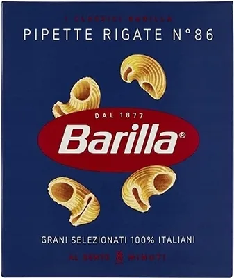 Produktbild von 24x Pasta Barilla - Pipette Rigate N.86 - 500g - Italienische Nudeln
