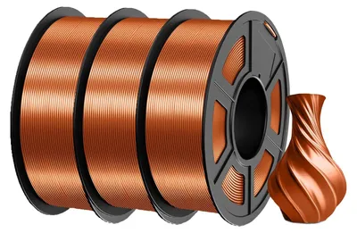 Immagine prodotto di Filamento per stampanti 3D, materiale PLA, finitura setosa, PLA seta 3RC