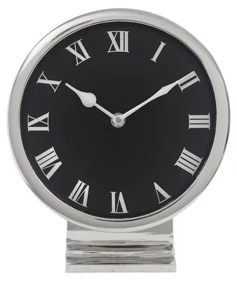 Image de Horloge de table Moments 1000 en aluminium argenté