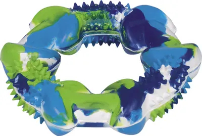 Produktbild von Nobby 59953, Hund, Ring, Mehrfarbig, Gummi, 12 cm