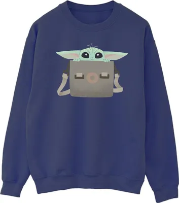 Produktbild von Star Wars - "The Mandalorian" Sweatshirt für Herren BI46731 (S) (Marineblau)